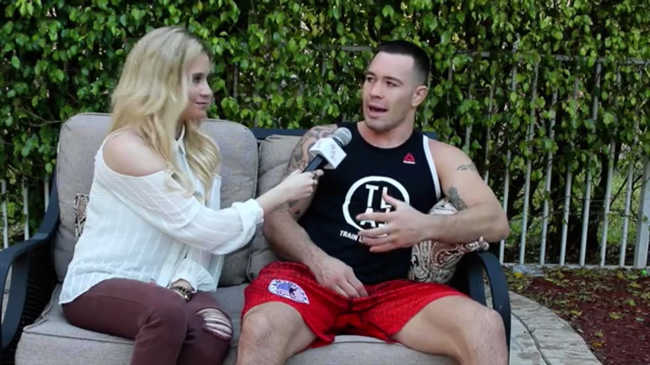 Colby Covington in 2016 before heel turn