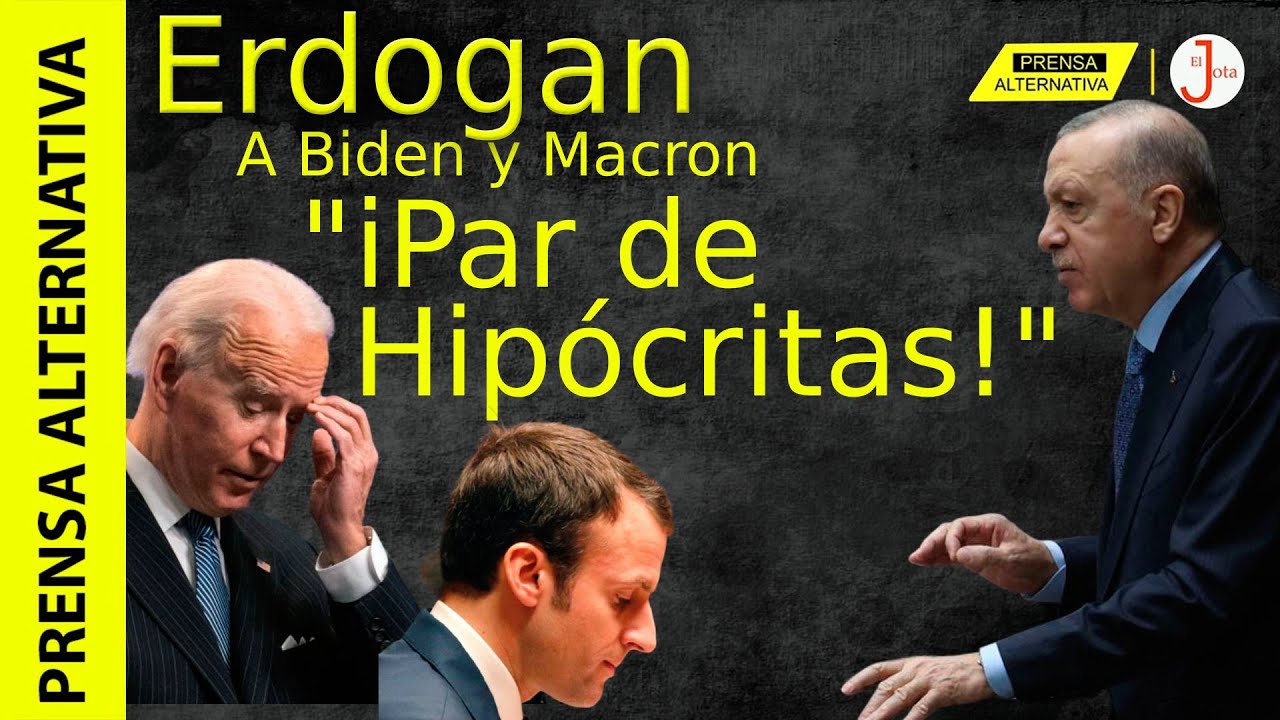 El presidente turco ha expuesto la doble moral de occidente!