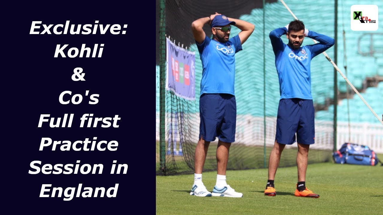 Exclusive Video: Kohli & his boys have their first training session at the Oval | ICC CWC 2019
