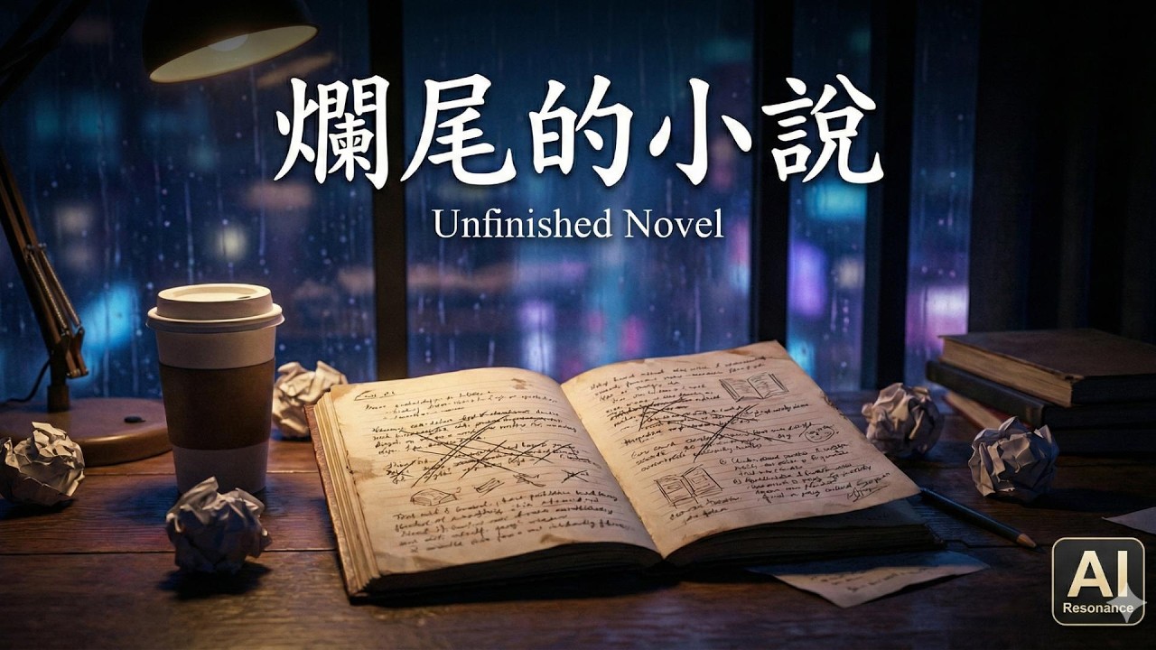 Unfinished Novel (爛尾的小說) - 深夜獨處/睡前放鬆/讀書 BGM | Lo-fi Chill