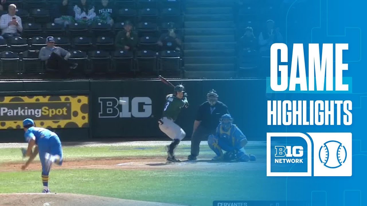 Tulane at UCLA | HIGHLIGHTS | Big Ten Baseball | 02/17/2026