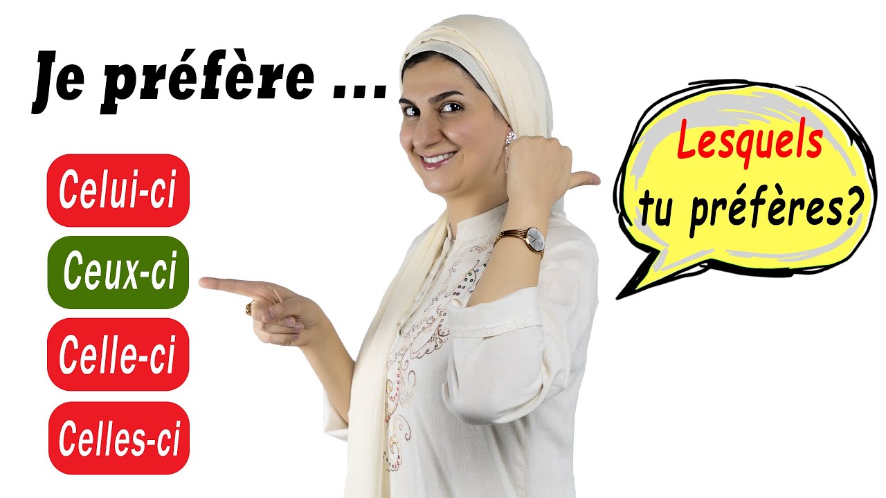 Maîtrisez les PRONOMS DÉMONSTRATIFS  Facilement !!!