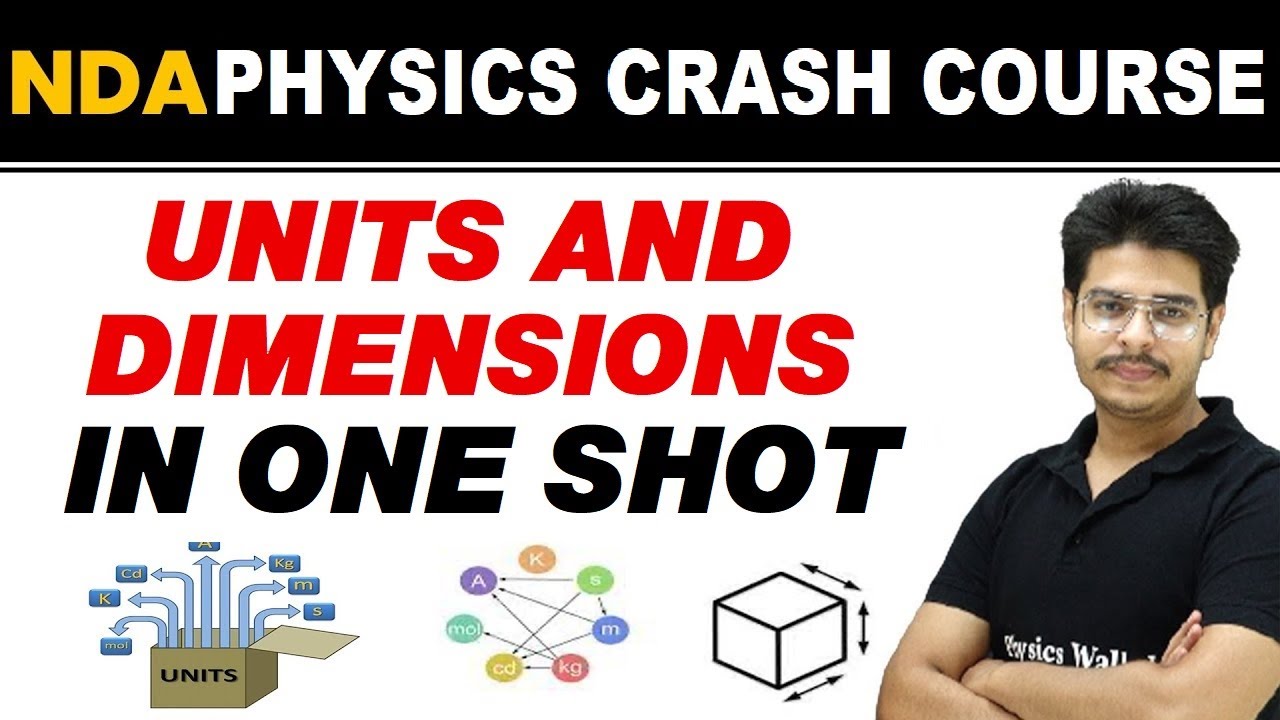 INTRODUCTION || UNITS & DIMENSIONS in One Shot || NDA Physics Crash Course