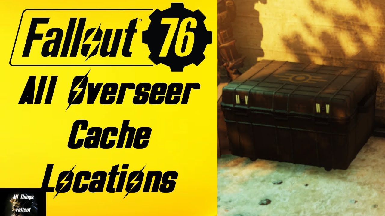 Fallout 76 All Overseer Cache Locations