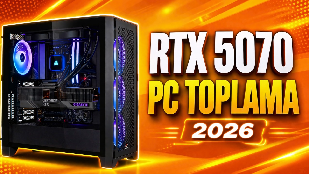 1440P OYUNUN KRALI! |  RTX 5070 Pc Toplama Rehberi 2026