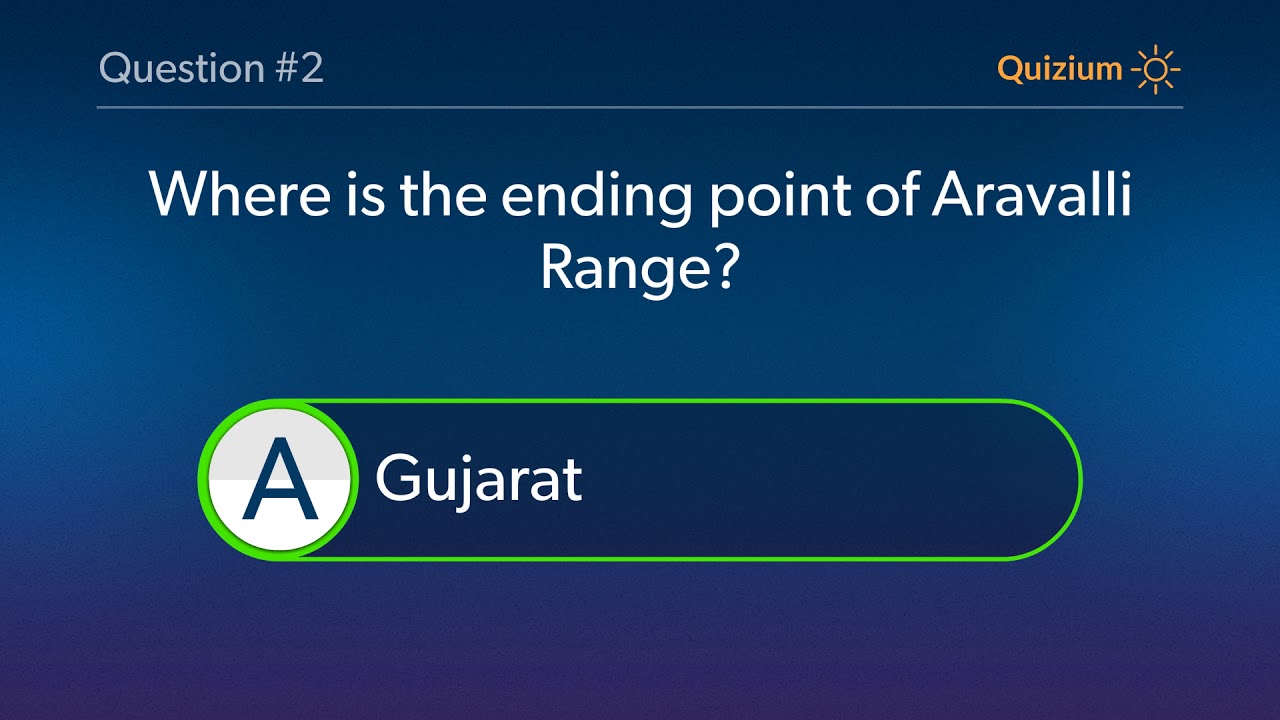 Aravalli Range Quiz   What is the length of Aravalli Range? and more questions