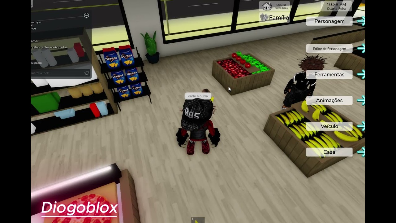 jogando roblox e fazendo desafios
