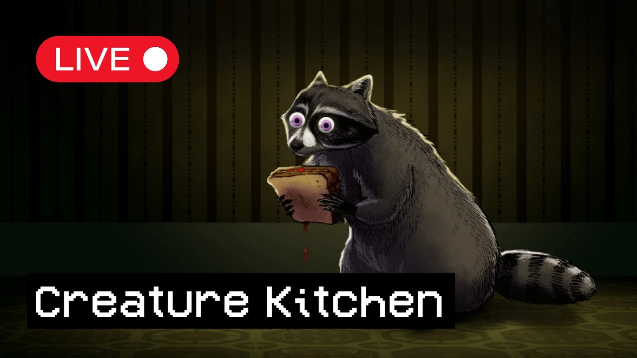 Cozy horror cet aprem 🔴 Creature Kitchen – LIVE FR