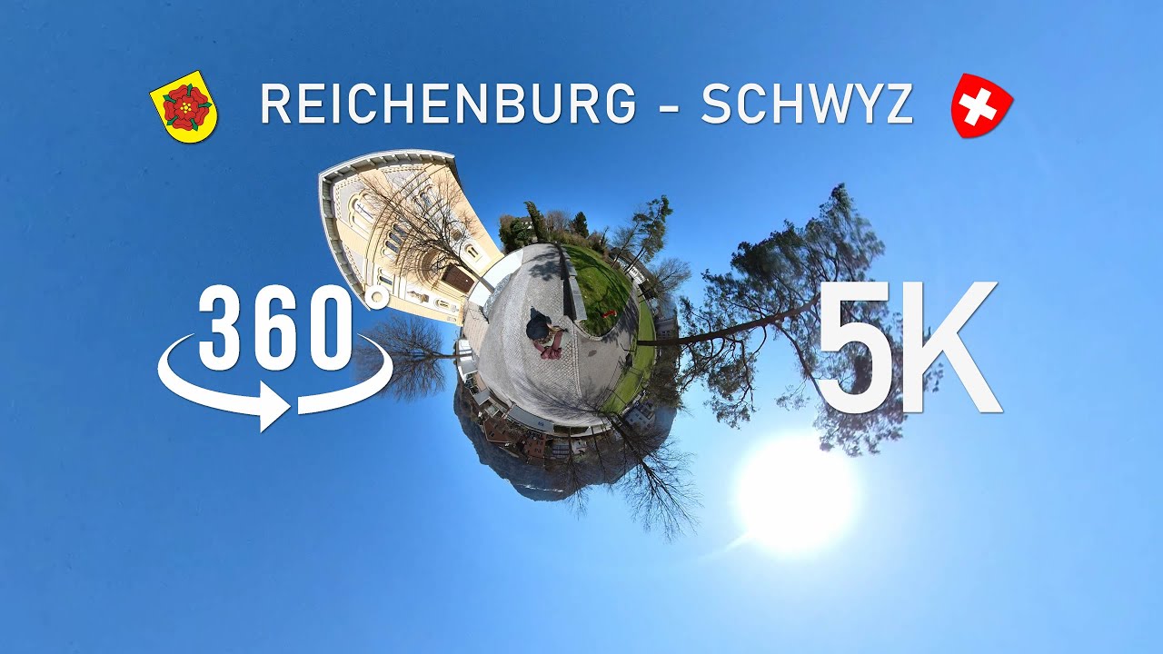 360° Walk around Reichenburg - Schwyz [5K]