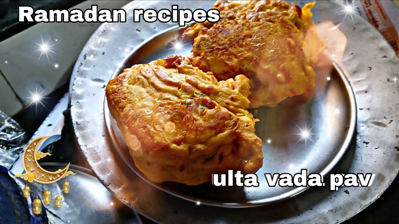 Ulta vada pav recipe step by step #Ramadan recipes #Ramadan #vada pav #recipe #flowers 