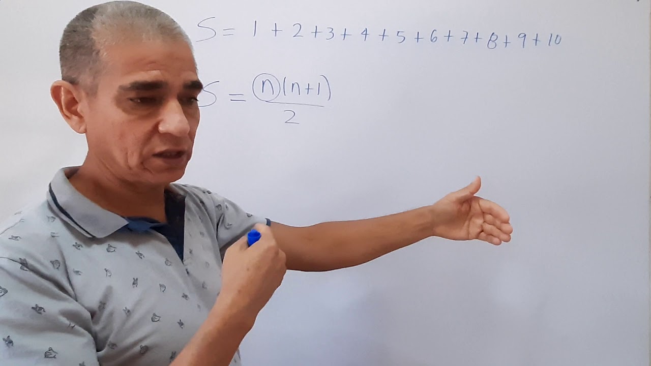 0289 C&aacute;lculo Integral sumar n&uacute;meros del 1 a n