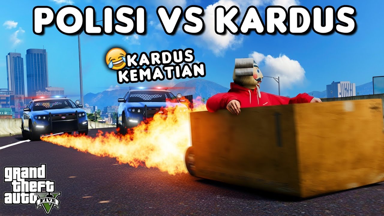 MISI EPIC PERAMPOKAN PAKE KARDUS - GTA 5 ROLEPLAY