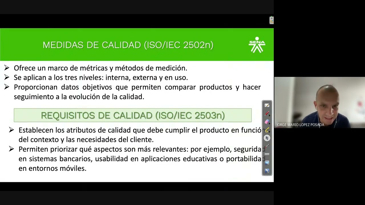 Conceptos de la familia ISO 25000 - AA3 - Sena 2026