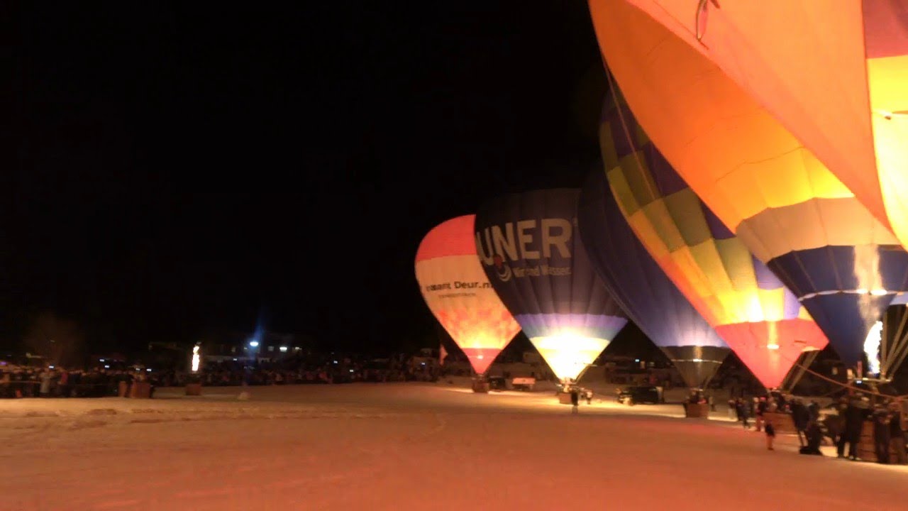 Ballonglühen im Urlaubsort Inzell 2026