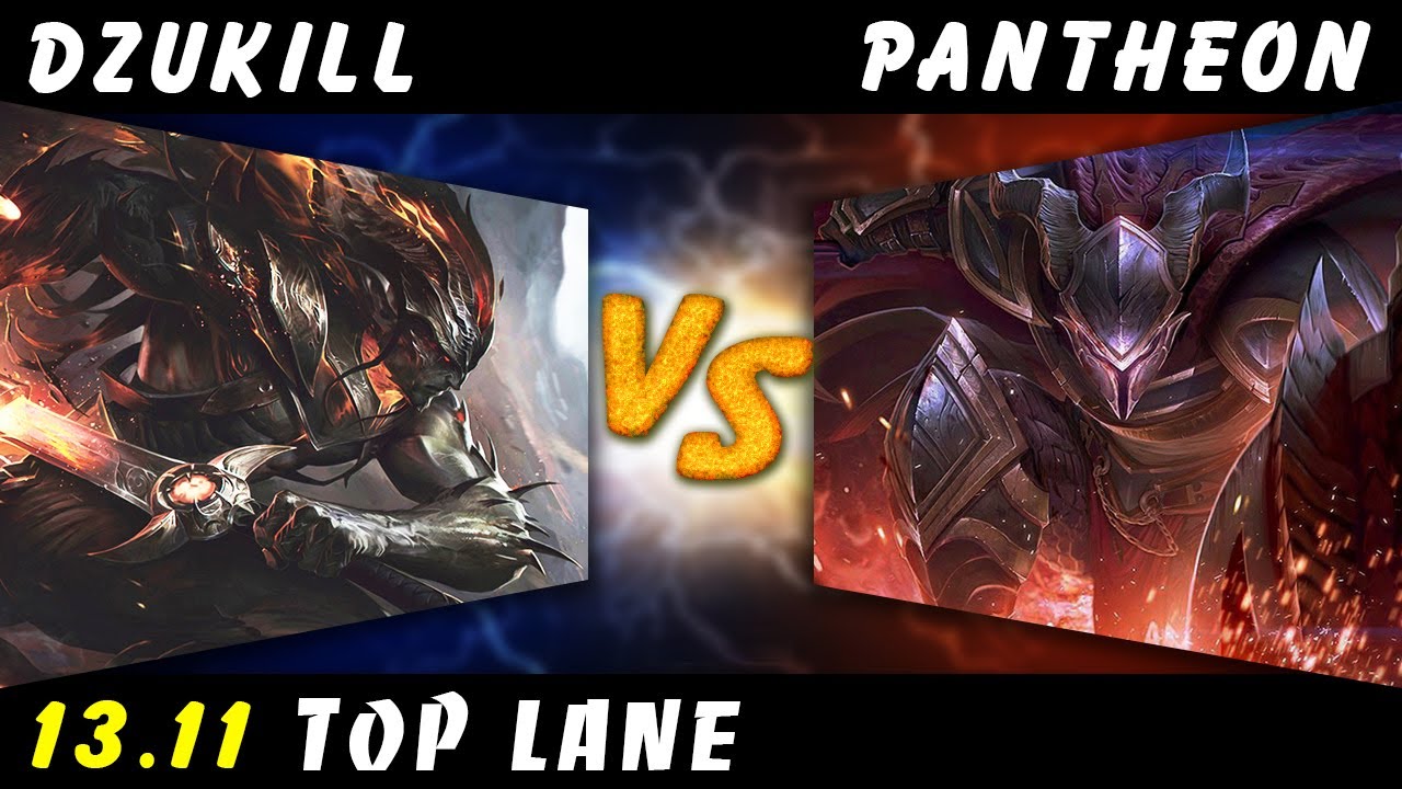 Dzukill - Yasuo vs Pantheon TOP Patch 13.11 - Yasuo Gameplay