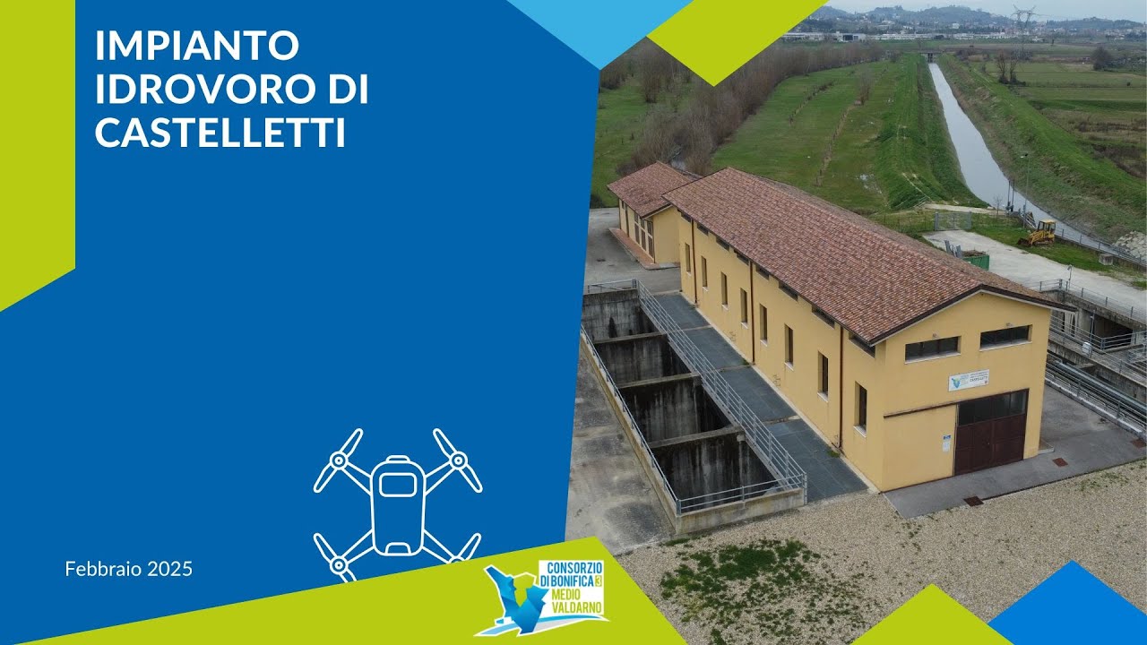 Impianto idrovoro di Castelletti, Signa, (FI)