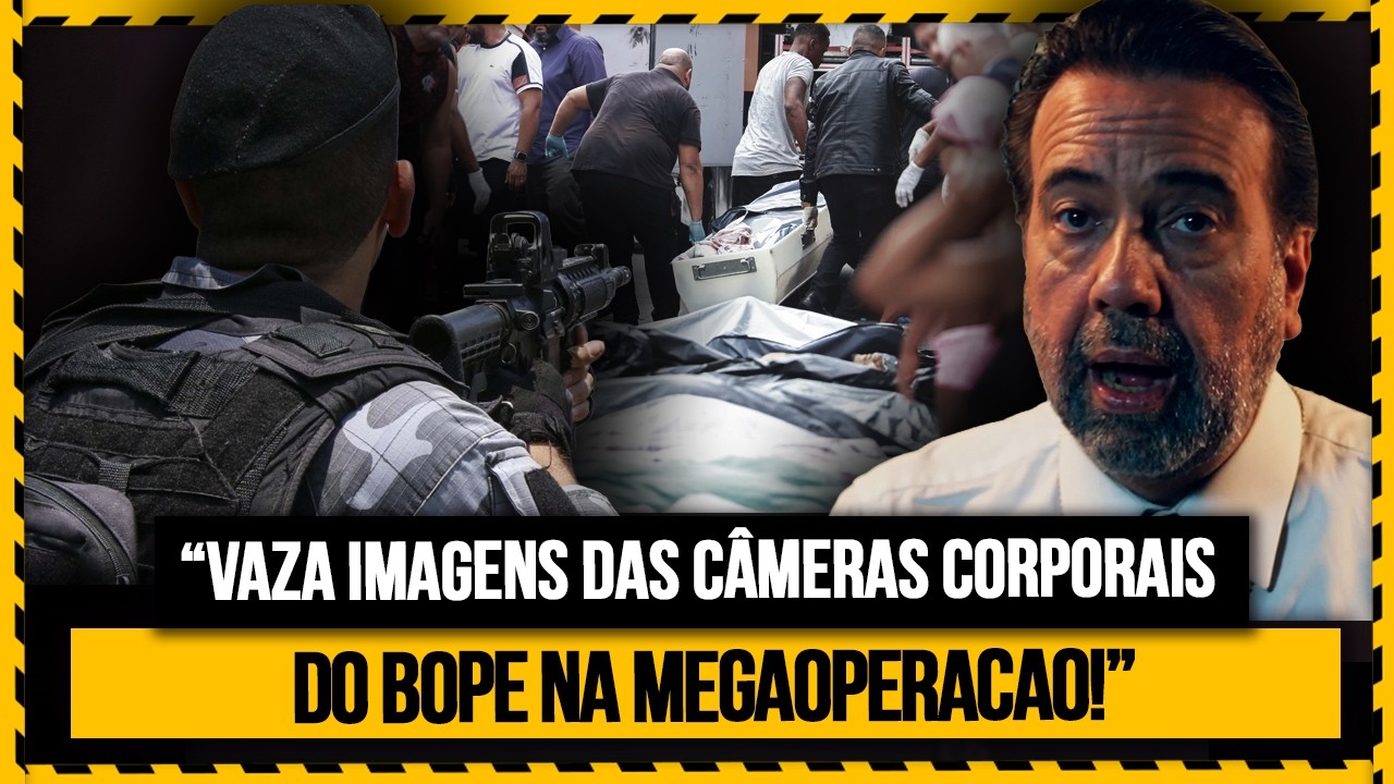 Vaza Imagens das C&acirc;meras Corporais do Bope na Megaopera&ccedil;&atilde;o! | Jorge Lordello