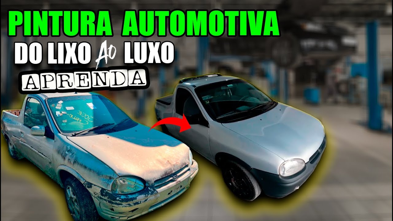 COMO PINTAR UM CARRO  COMPLETO em CASA-  PASSO A PASSO !
