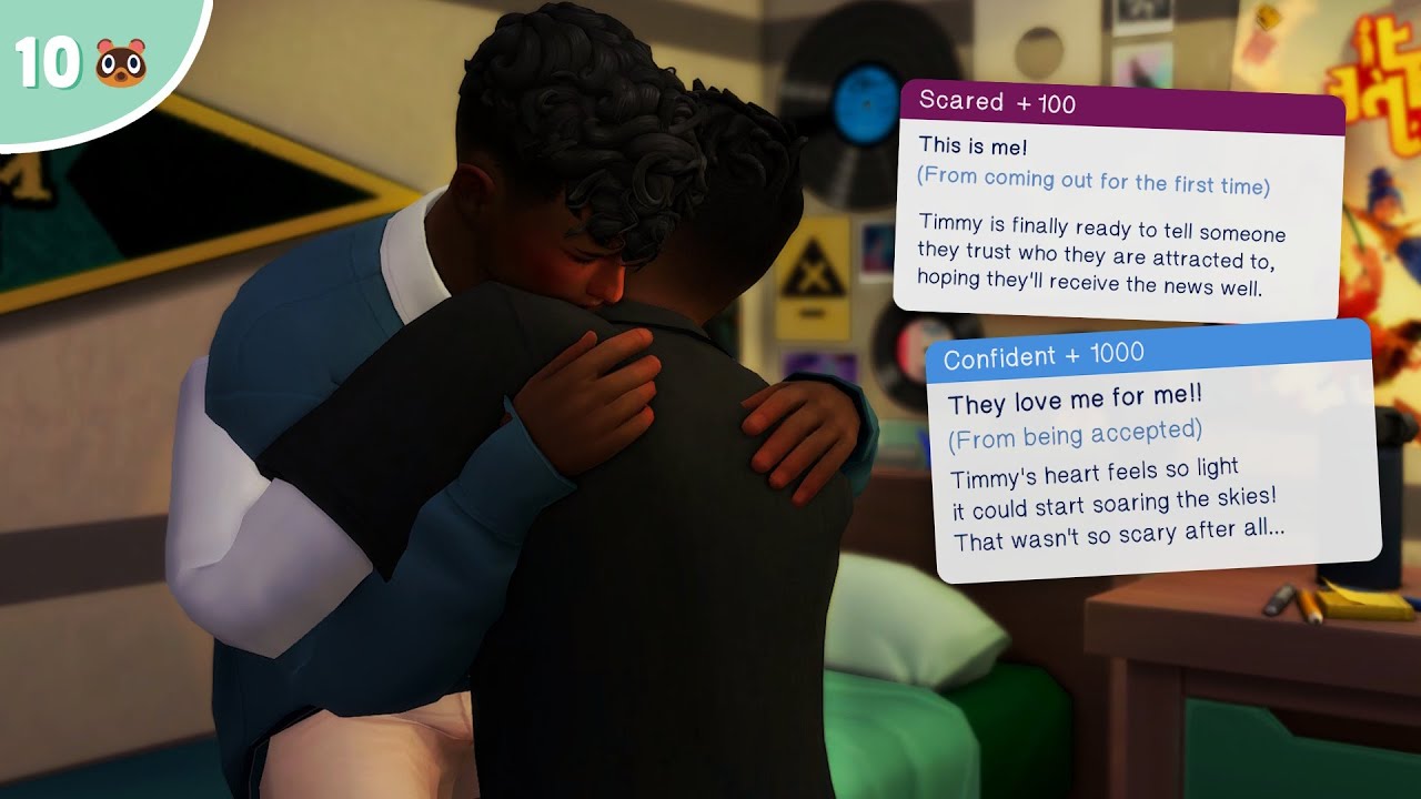 Coming out is scary but we can do it 🌈💖 | Animal Crossing Legacy Gen 2