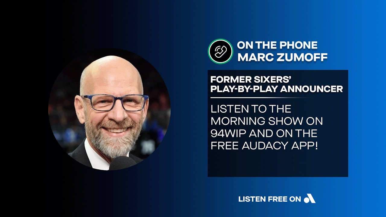 Legendary 76ers' Broadcaster Marc Zumoff Will Call Joe Vs. Jack! | 94WIP