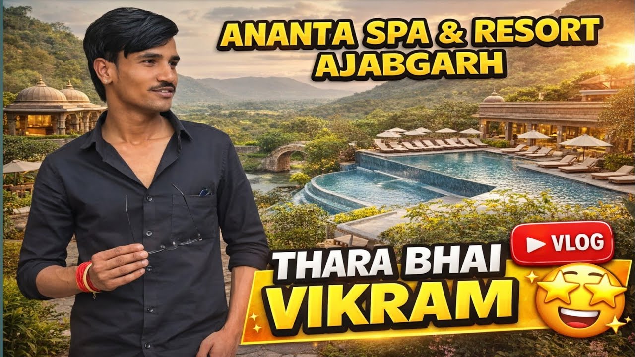 Ananta Spa & resort Ajabgarh - a( symphony of design, history, and nature) #tharabhaivikram #videos