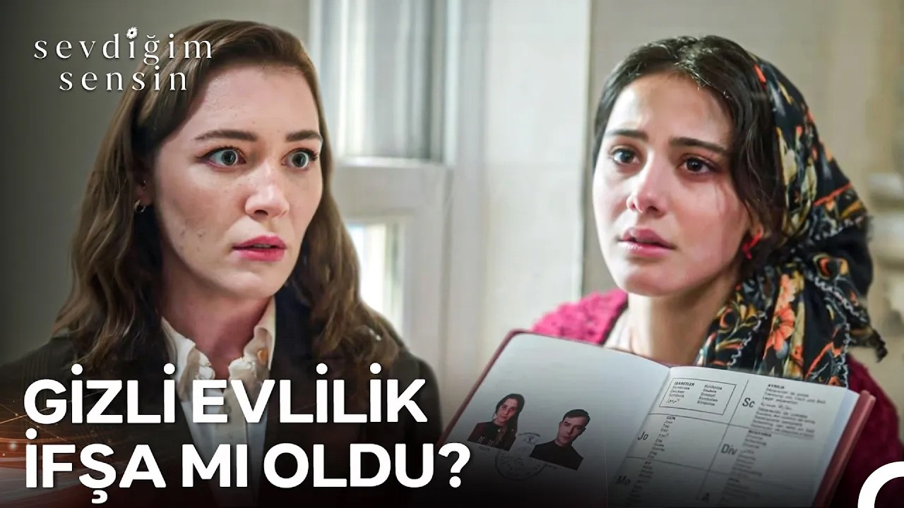 Nilüfer, Erkan ve Dicle'nin Evlilik Cüzdanını Buldu - Sevdiğim Sensin 2. Bölüm
