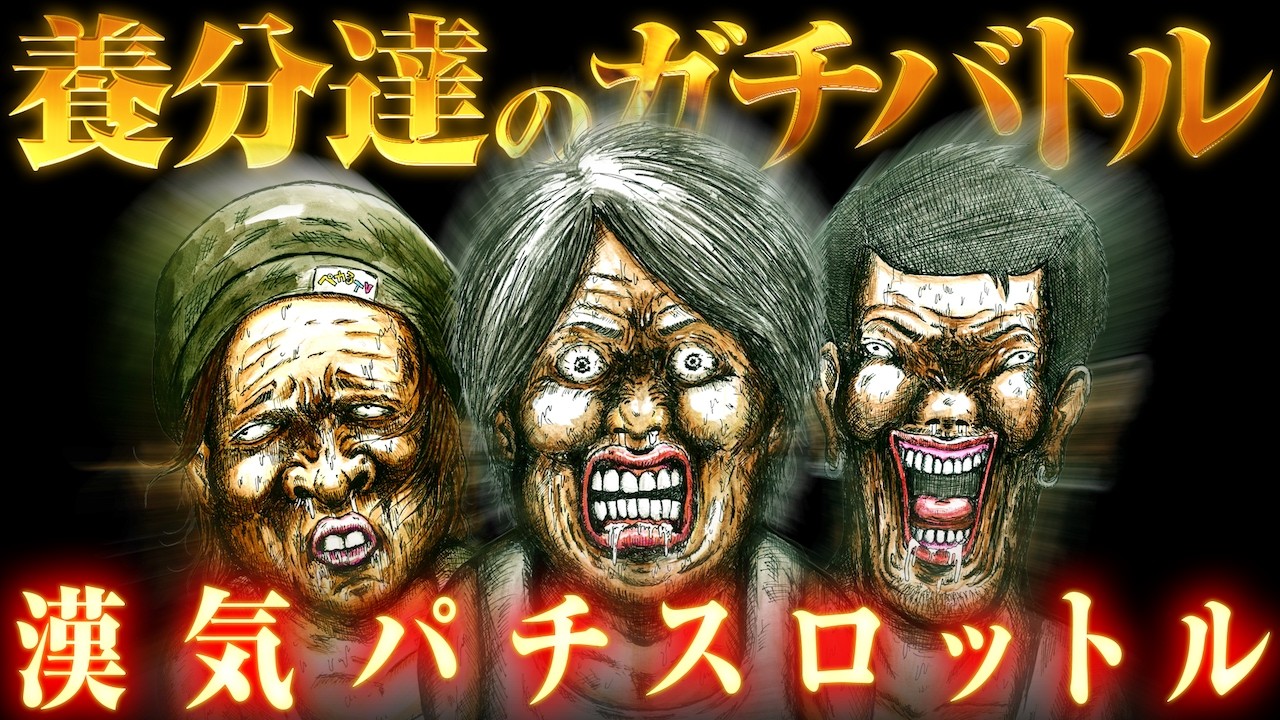 【ガチ勝負】ペカるTVZ最強は誰だ？3人実践ガチバトル！【パチンコ パチスロ 実践】【ペカるTVZ】【漢気パチスロットル】