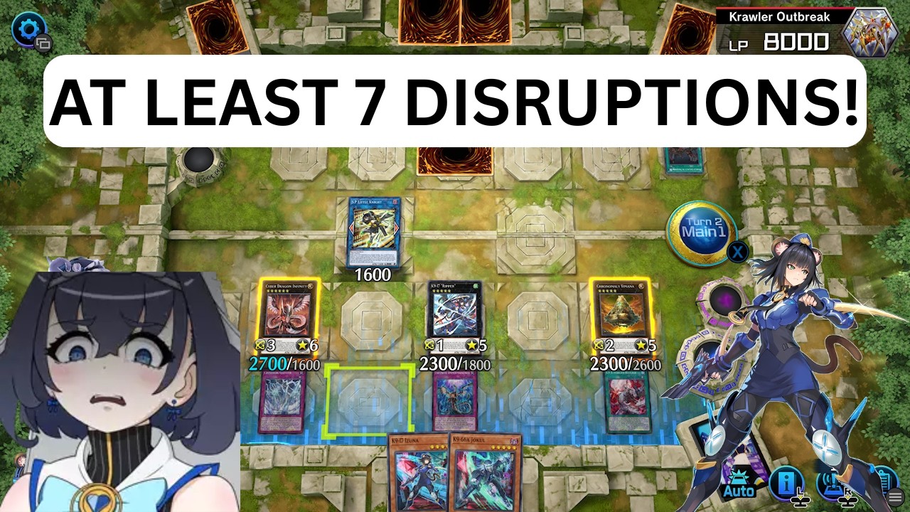 Crystron K9 is KINDA NASTY (Yugioh Master Duel ranked replays)