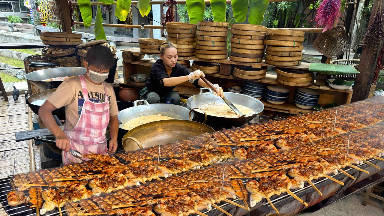 Heaven of Chicken & Noodles! 2 Asian Master Chef Cooks Legendary Dishes | Thailand Street Food