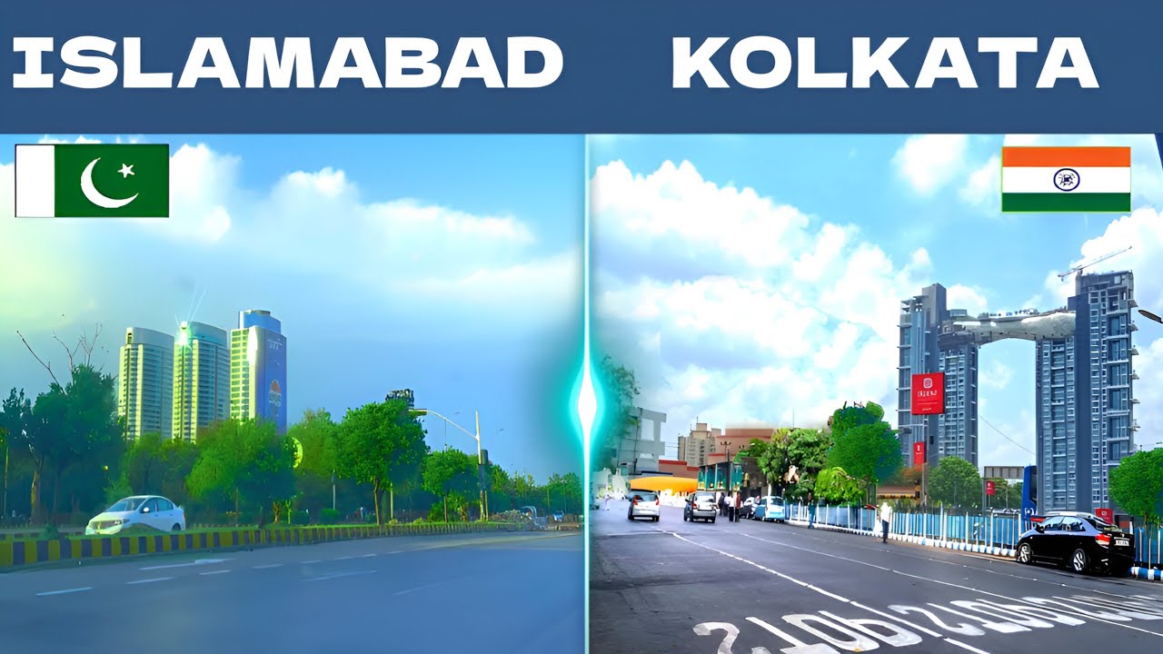 Islamabad vs Kolkata City full Comparison - 2025 | اسلام‌آباد vs कोलकाता 🇮🇳🇵🇰