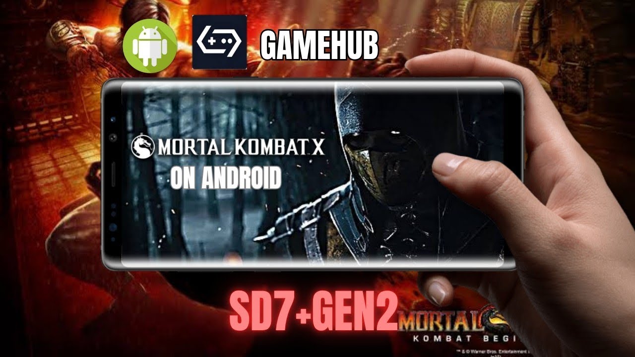 INCR&Iacute;VEL MORTAL KOMBAT X NO ANDROID VIA GAMEHUB (2025)