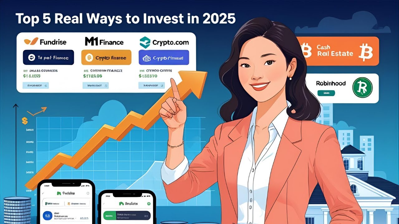 5 Best Real Investment Platforms to Make Money in 2025 | Earn Passive Income Online
