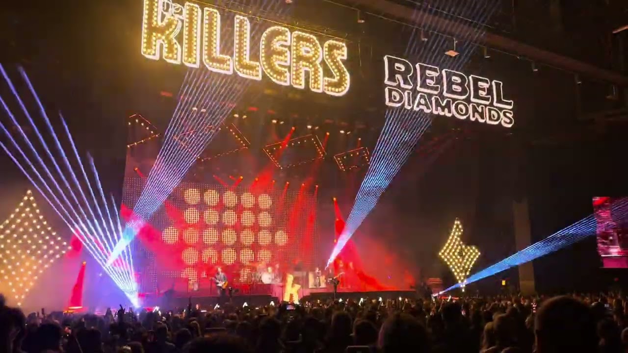 The Killers Live September 7, 2024 Camden, NJ Freedom Mortgage Pavilion Rebel Diamonds Tour FULL SET