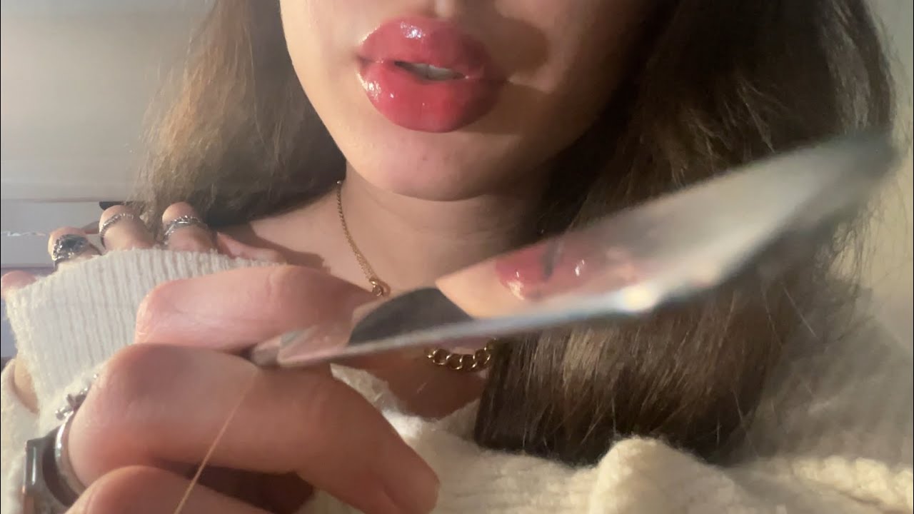 ASMR spit painting in 2 minutes | chaotic | camera moving | rings