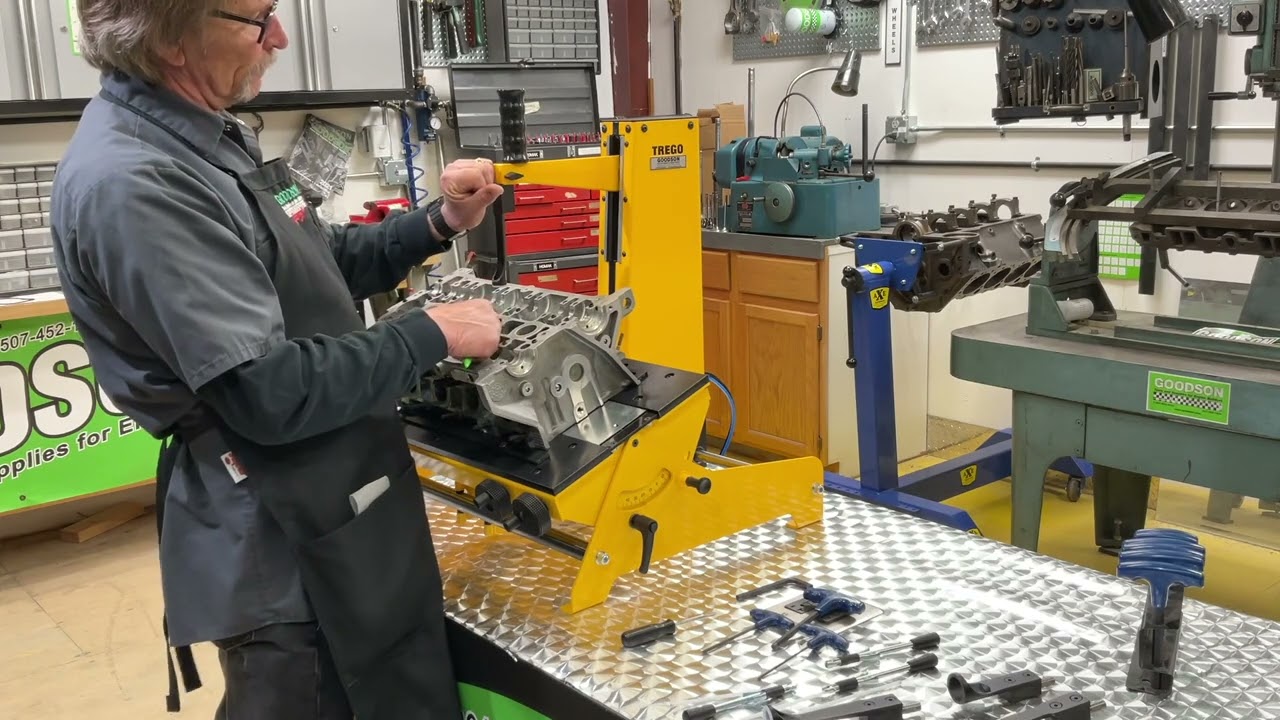 Using the Pneumatic Valve Spring Bench
