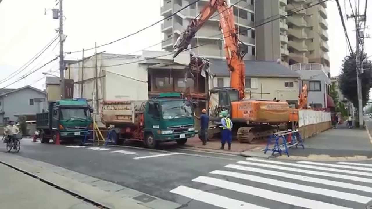 ガソリンスタンド知ってる？解体・撤去編Know gas station?Demolition and removal　#ガソリンスタンド #解体 #閉店