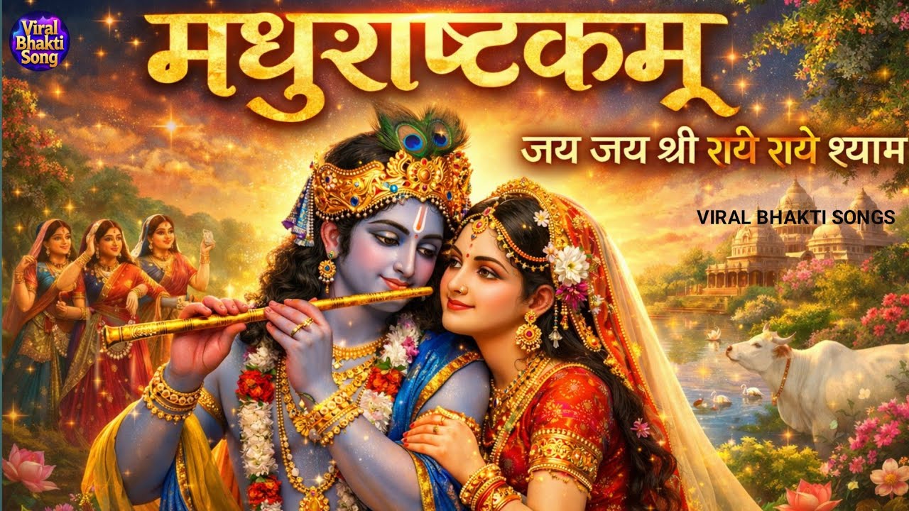 मधुराष्टकम् | Madhurashtakam | जय जय श्री राधे राधे श्याम | Divine Bhakti Song of Krishna