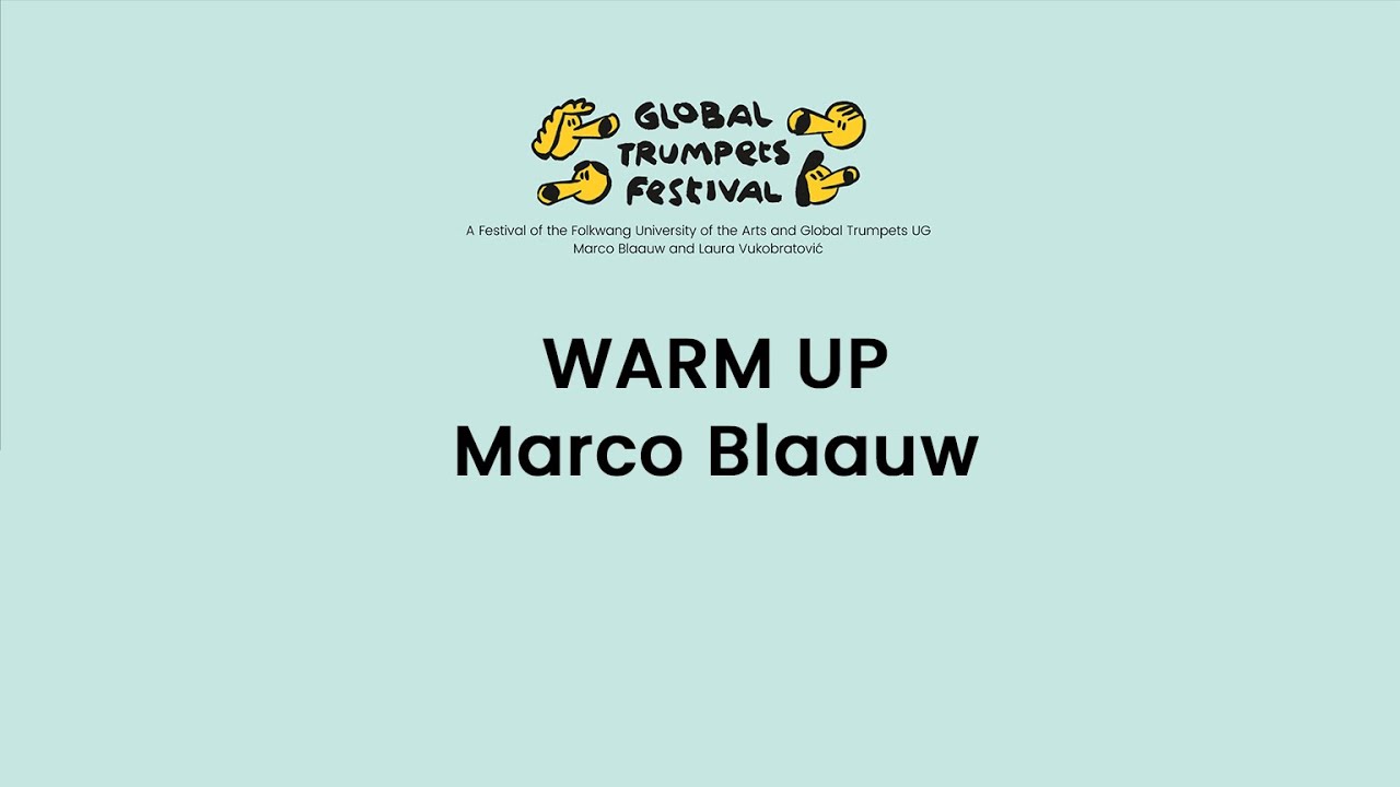 WARM UP - Marco Blaauw