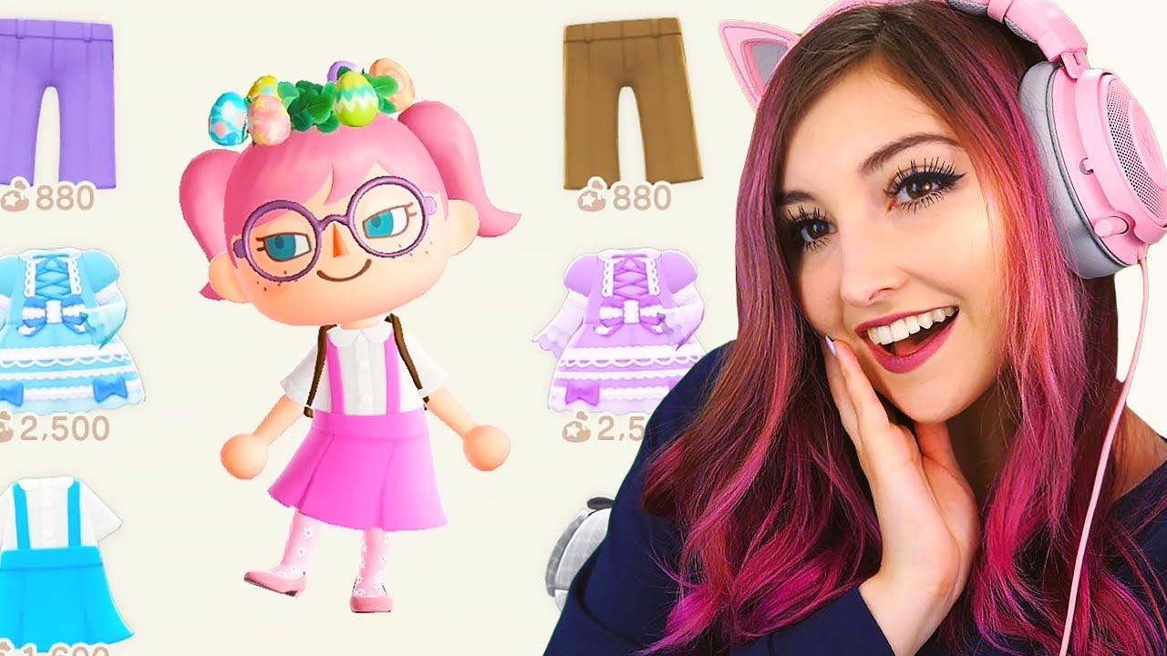 redoing my town and outfits in animal crossing new horizons 🍑🌴 (Streamed 4/20/20)