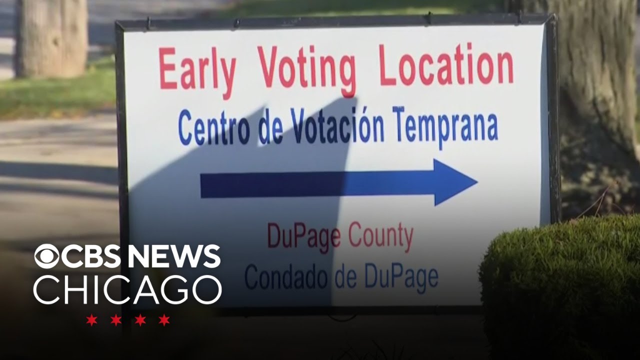 Early voting resumes in DuPage County after weekend pause