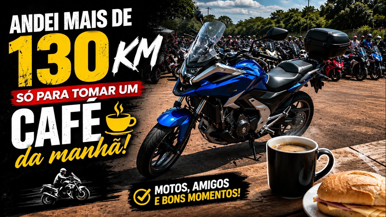 ANDAMOS 138KM PARA TOMAR CAFÉ!