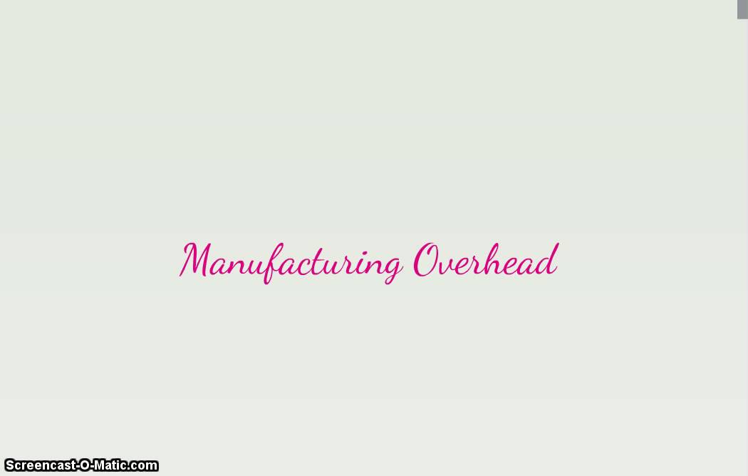 Job Order Cost System