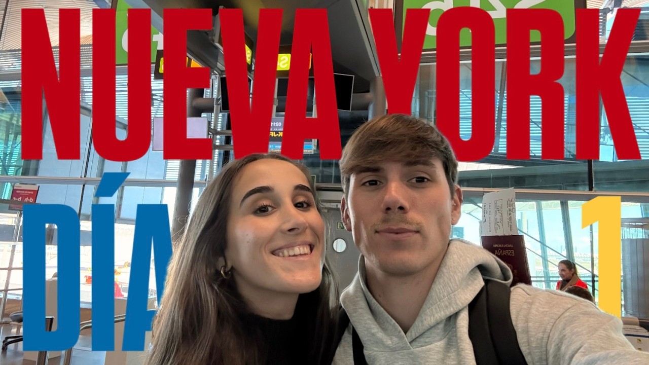 VLOG NUEVA YORK 🇪🇸✈️🇺🇸 día 1: de madrid a la gran manzana
