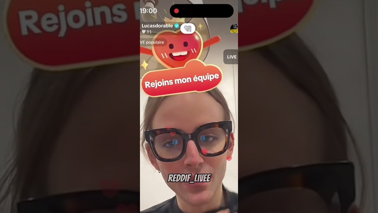 @LucasDorable en live TikTok ! Hilarant et folle🤣 || #live #tiktok #humour