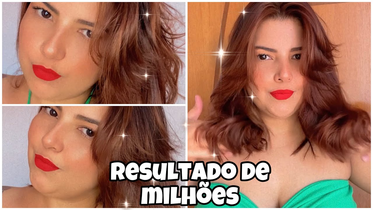 Ombré hair em casa | Técnica da Escova - Cor acobreado