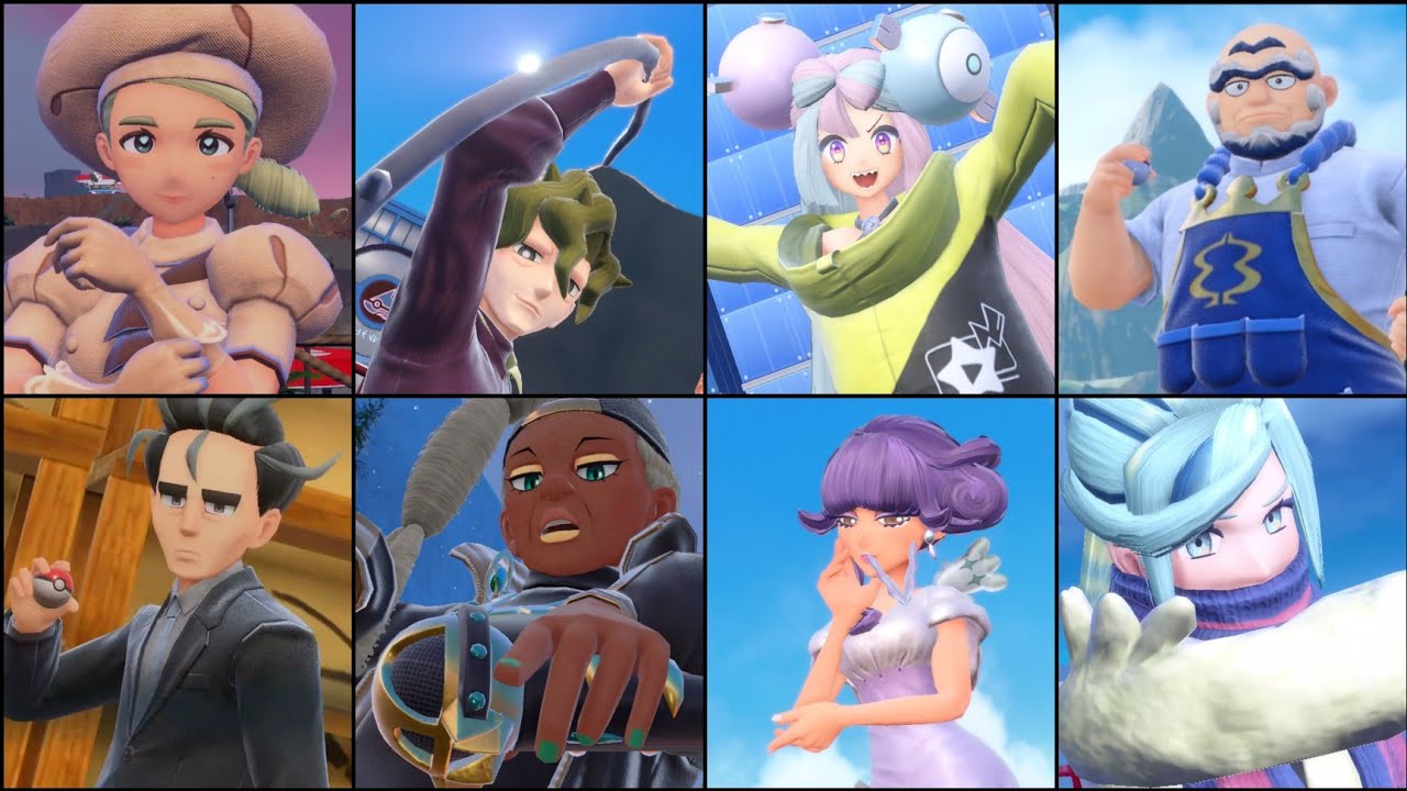 Pokémon Scarlet & Violet Gym Leader Rematch