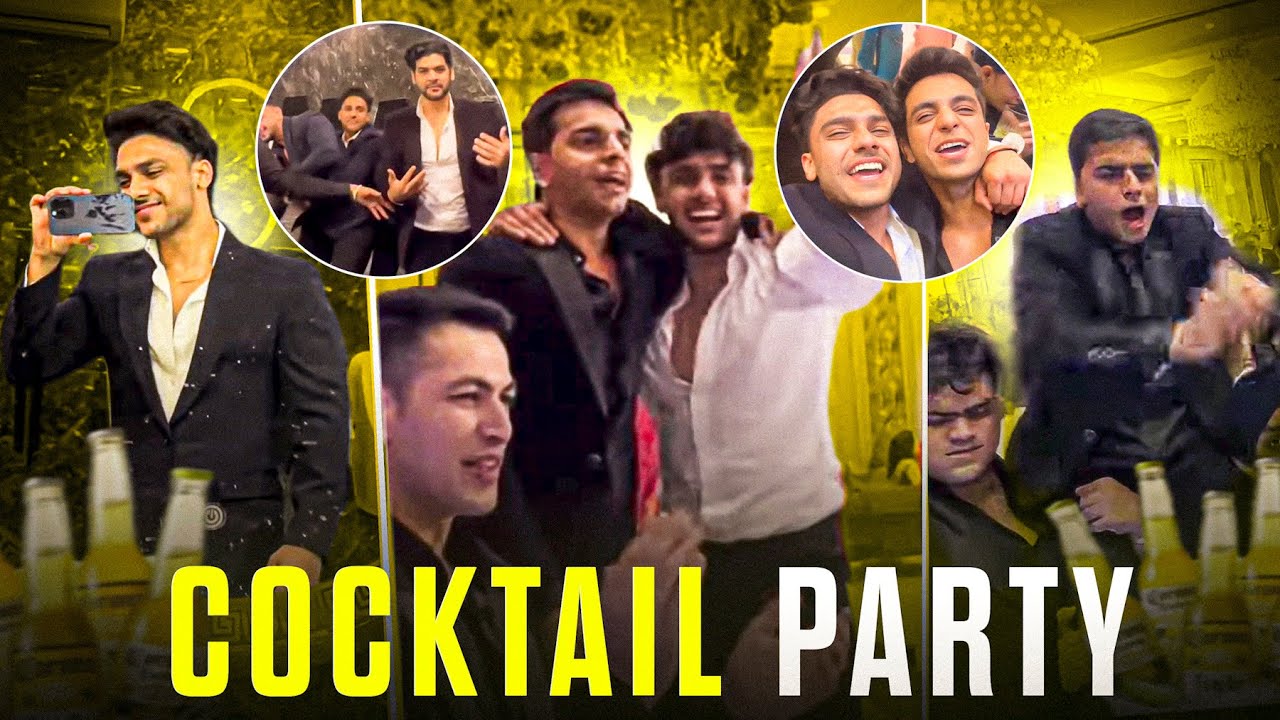Close friend’s COCKTAIL PARTY 😍🥂Dance performance 🙈