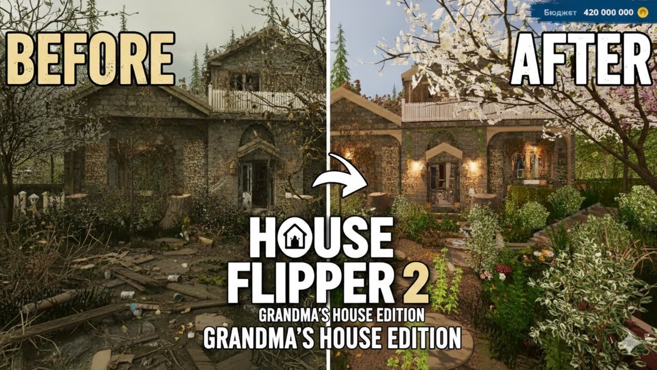I Restored My Grandma's Abandoned House! 🏚️✨ House Flipper 2