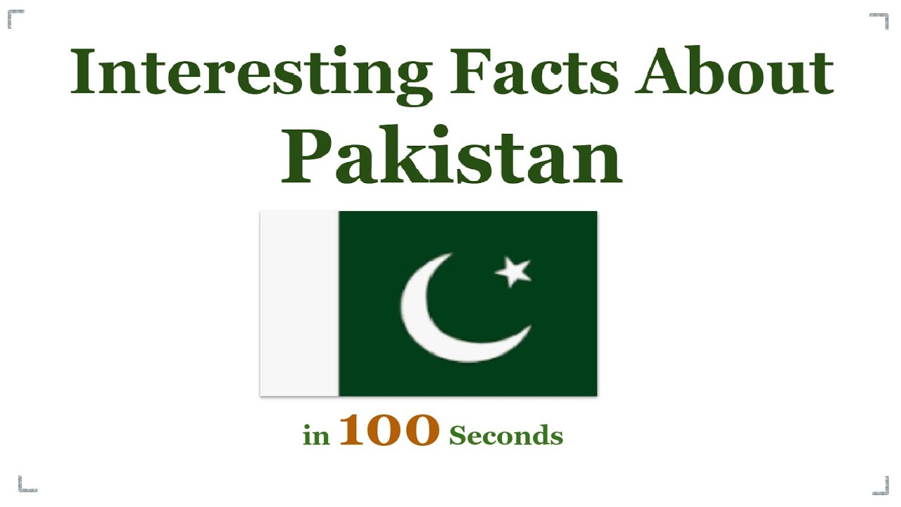 Interesting Facts About Pakistan in 100 Seconds | Do You Know? |TV Intellect