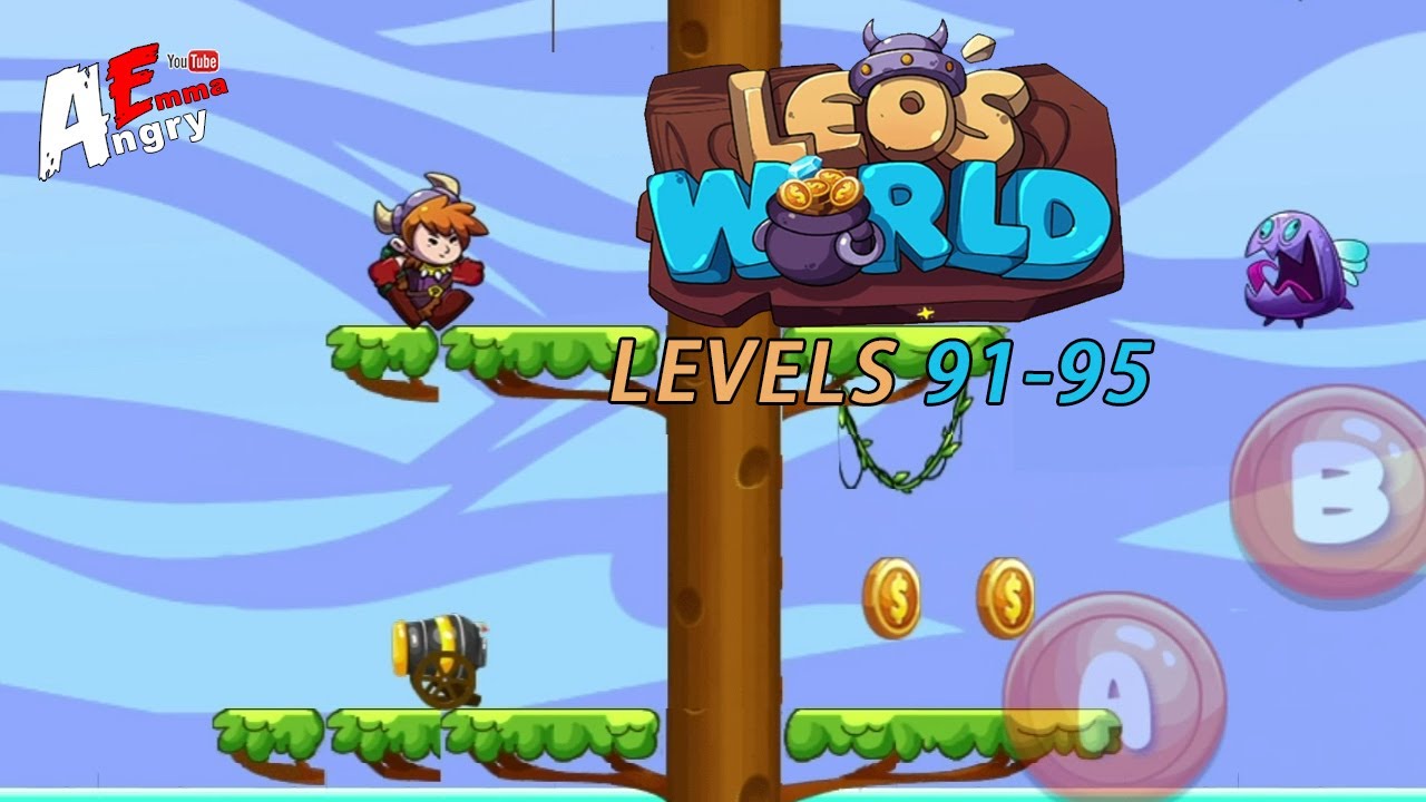 🍄Leo's World - Levels 91-95 / Gameplay Walkthrough (Android, iOS)